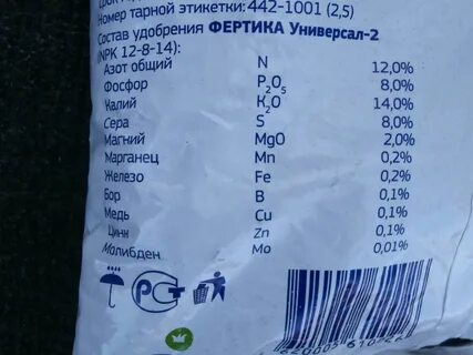 Фертика состав