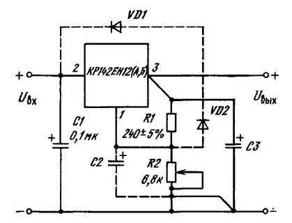 Кр142ен12а характеристики