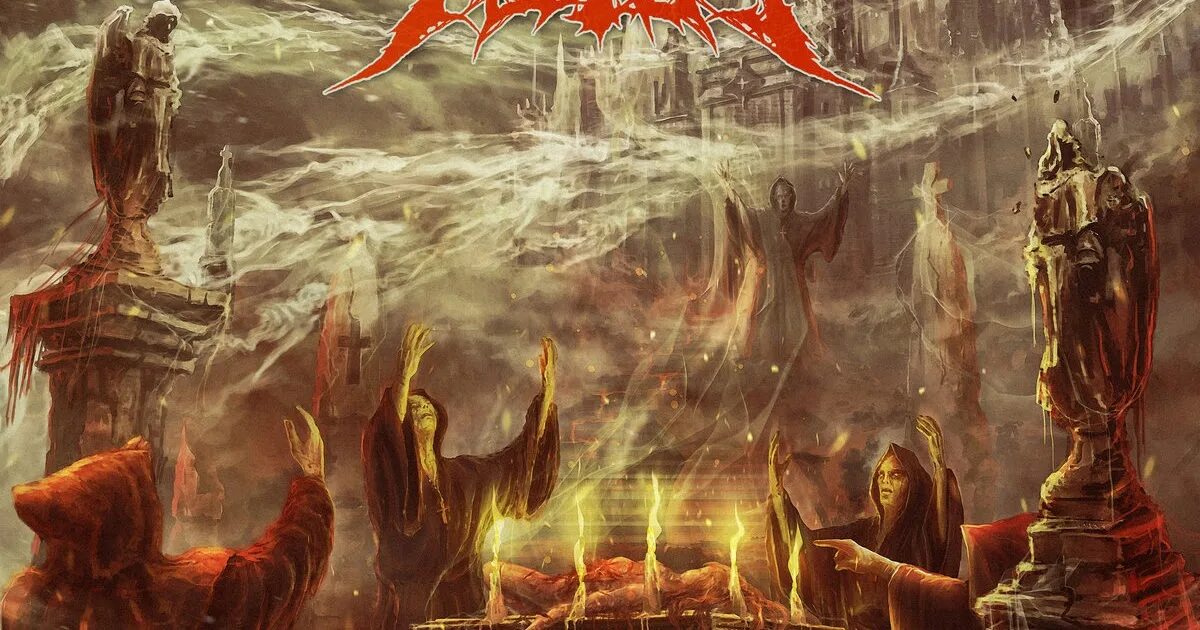 The Battle of Yaldabaoth. Aborted черепа. Infant Annihilator the Battle of Yaldabaoth.