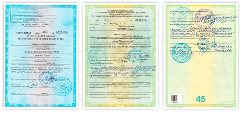 Медицинский сертификат лляирвп. Медкомиссия для мигрантов. Медицинское заключение для внж. Медосмотр на вид на жительство. Сертификат об отсутствии вис.
