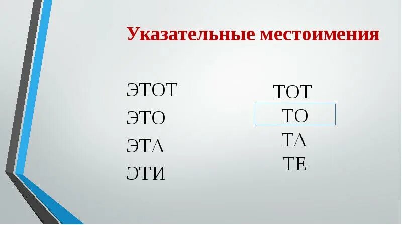 Указательные местоимения. Эта указательные местоимения. Особенности указательных местоимений. Указательные местоимения в русском языке. Назови указательные местоимения