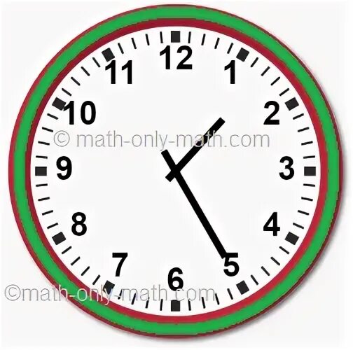 0 5 минут в часы. Telling the time 5 minute Intervals.