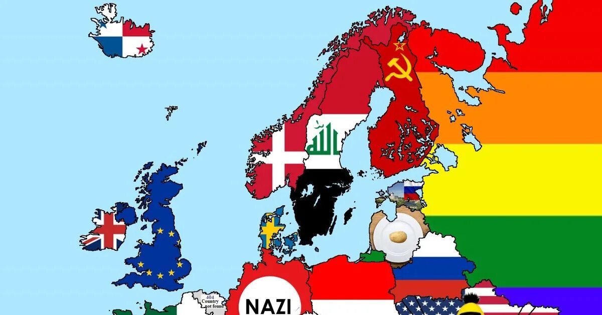 Мемы про страны Европы. Карта оскорбляющая всех. Карта Европы, которая обижает все страны. Как оскорбить всех в Европе. Карта обидело