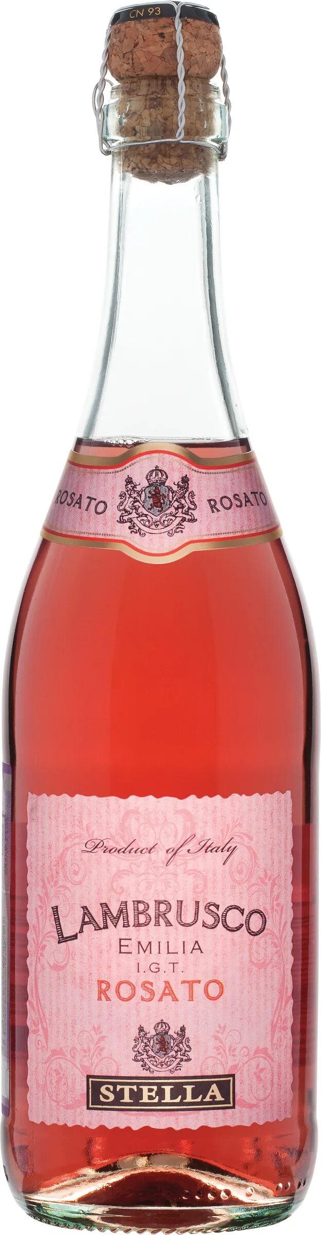 Вино Ламбруско Розато.