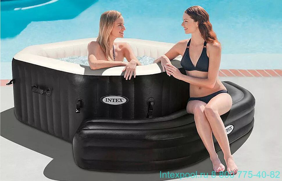 Джакузи "Intex 28458 PURESPA Jet and Bubble Deluxe». Spa-11798 Intex. 28501 Intex. 28509 Intex.