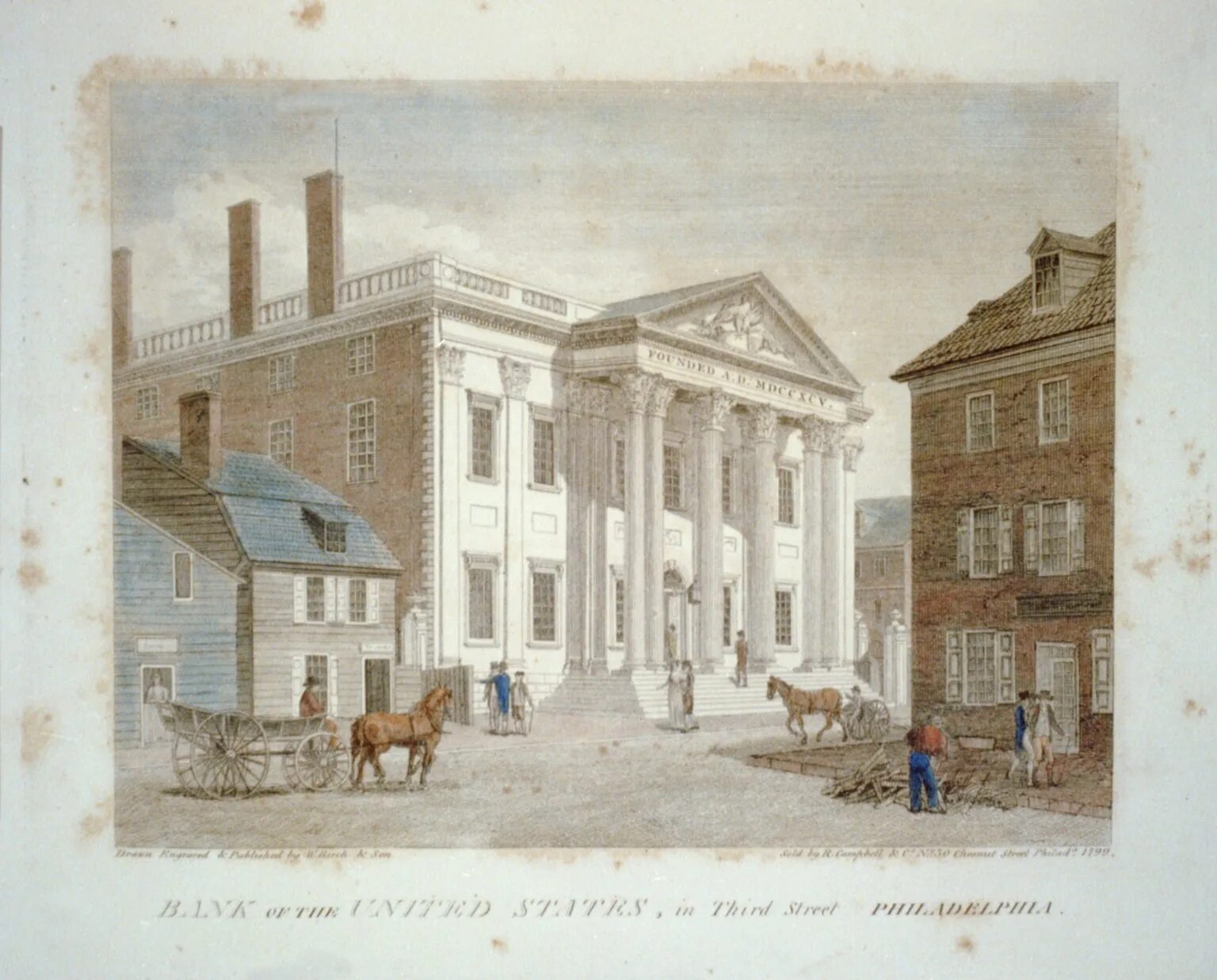 Первый банк США 1791. Филадельфия 19 века. Филадельфия 18 век. Первый банк Соединённых Штатов Пенсильвания.