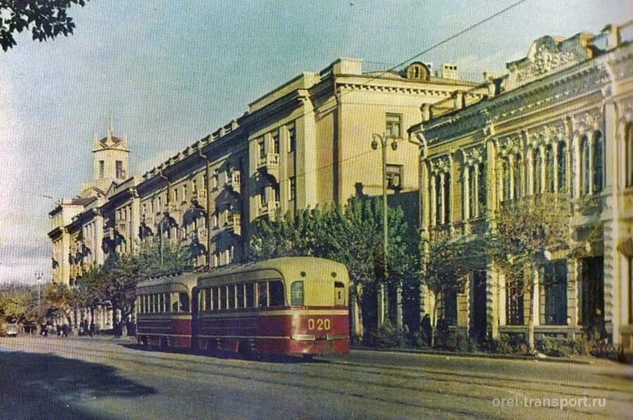 Г орел московская. Город орел ссср. трамвай ссср город орёл. город орёл в 80 годы. город орел 1950 год.