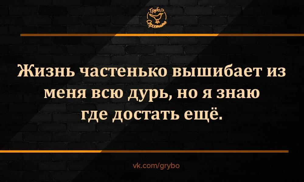 Цитаты про дурь. Жизнь частенько вышибает из меня всю дурь но я знаю. Жизнь частенько выбивает из меня всю дурь. Я знаю где достать еще. Я со всей дури текст