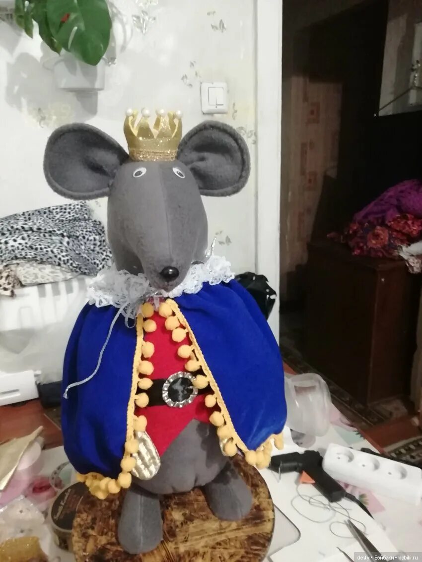 Мышиный король своими руками. Мышиный король игрушка мягкая. Мышиный король из щелкунчика своими руками. Мышиный король своими руками. Мышиный король своими руками.