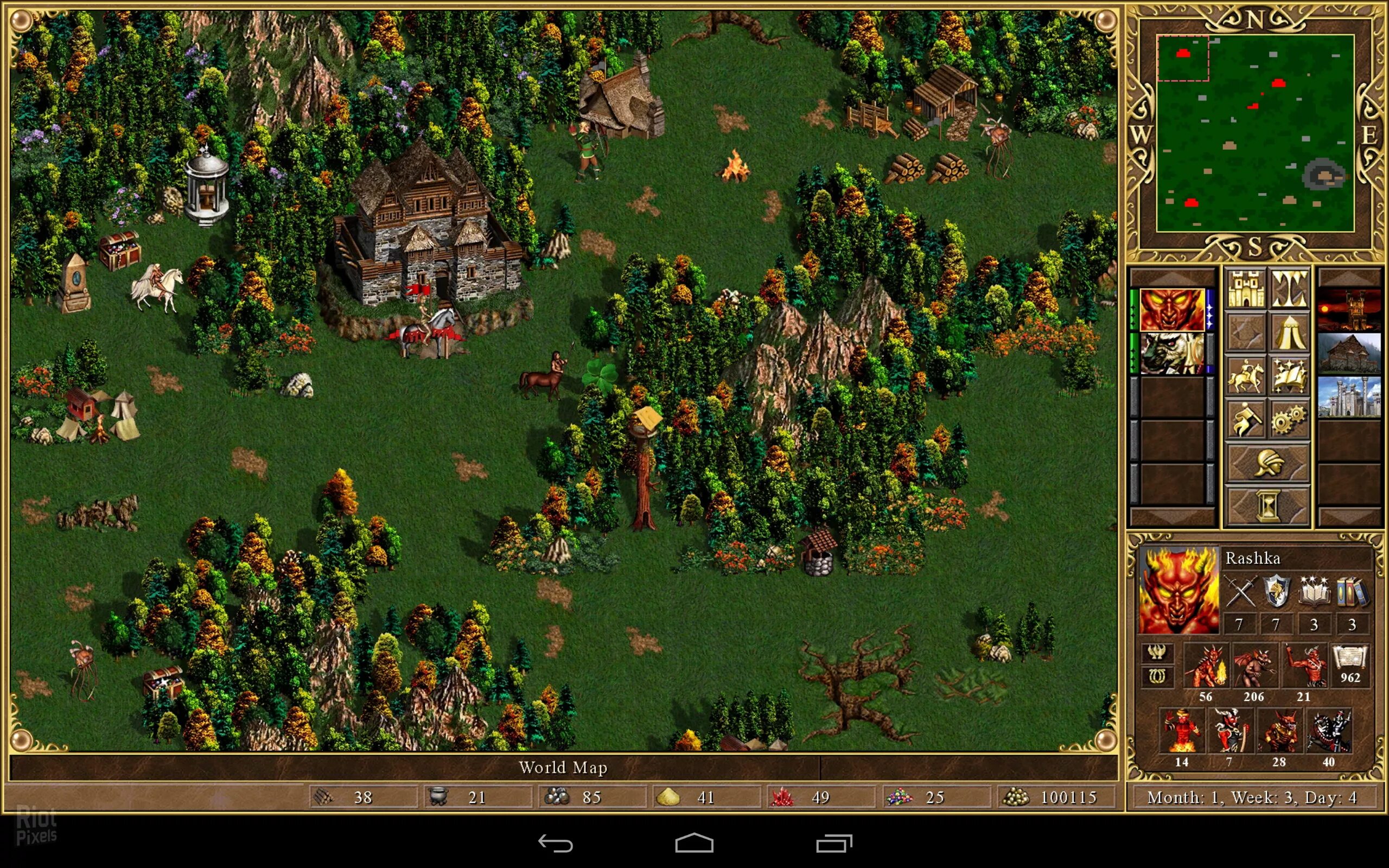 Heroes of might android