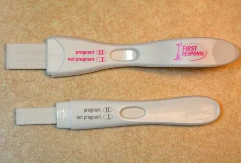 1st Response Pregnancy Test Positive