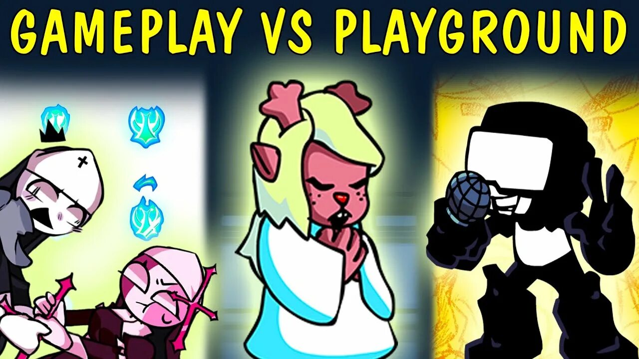 Character test gameplay vs playground