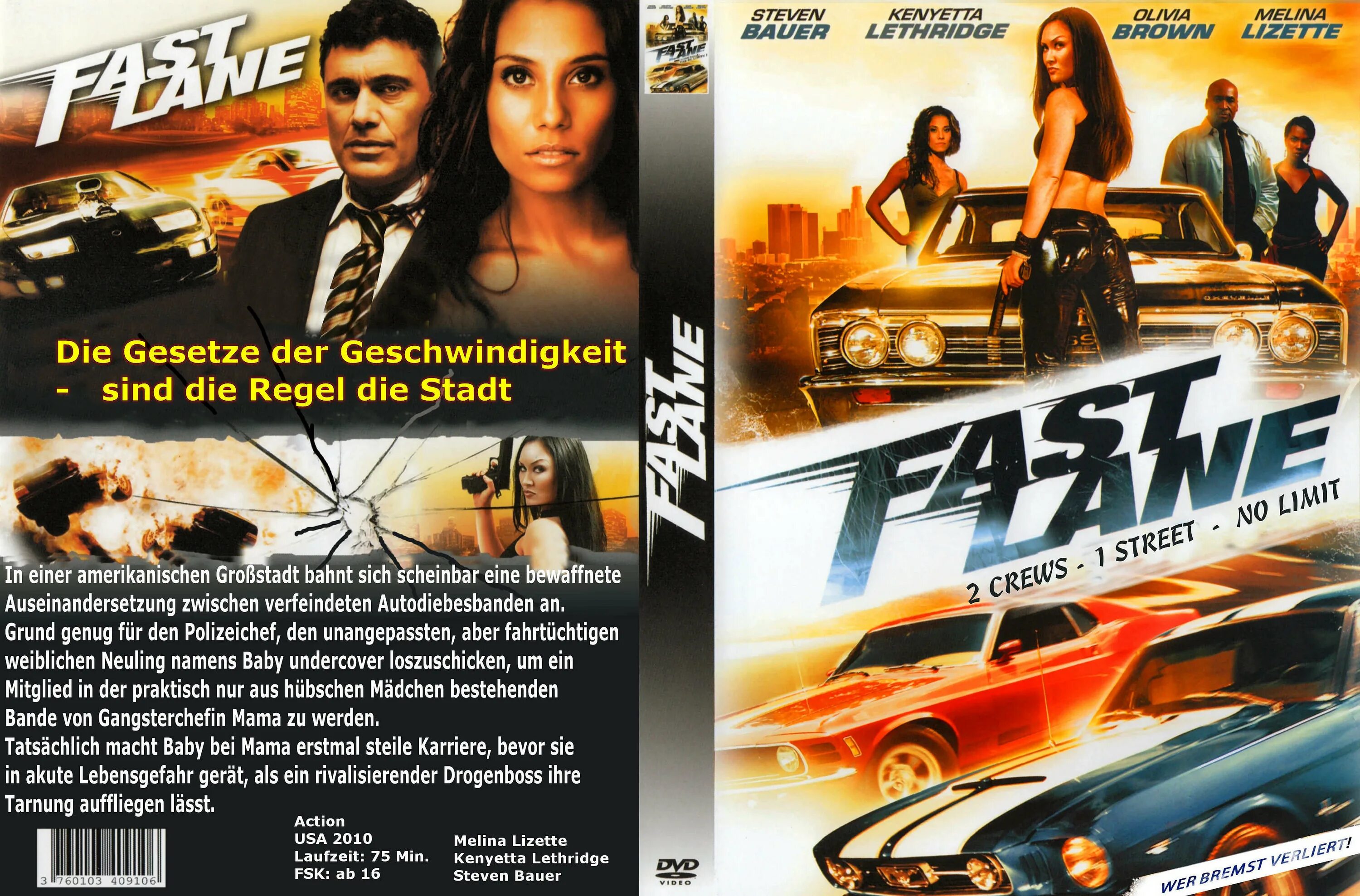 Фаст лейн. Fast Lane. Faster 2010 DVD Cover.