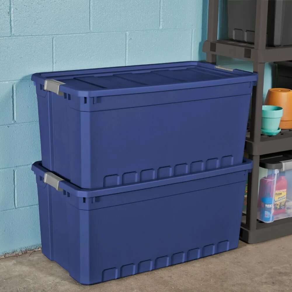 Plastic storage container (big size 25l). Большой контейнер для хранения. Контейнер 224х170х75 мм с крышкой полипропилен breeze …. Ящик для хранения unibox 57л на роликах, branq. Контейнер 15.
