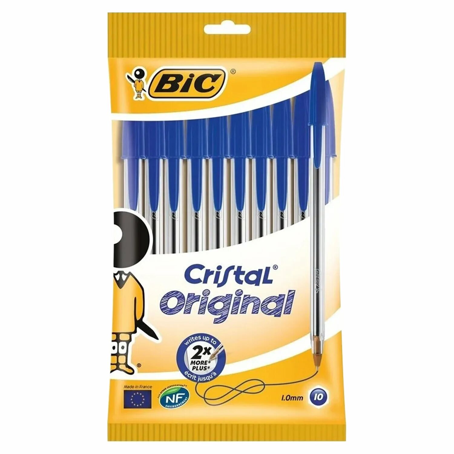 Сколько ручек в упаковке. Ручки шариковые BIC "Cristal Original", набор 10 шт., синие, узел 1 мм. BIC набор шариковых ручек Cristal Original, 1 мм. Ручки шариковые BIC Orange Fine, набор 8 шт., синие, линия 0,32мм, пакет, 919228. Набор шариковых ручек BIC Cristal 4 цвета.