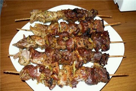 Мясо дома как шашлык