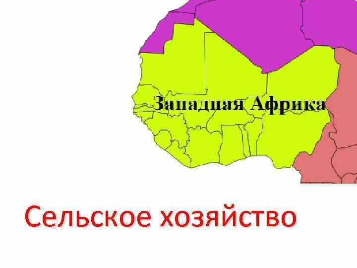 Гп западной африки. Эгп западной африки. западная африка на карте.