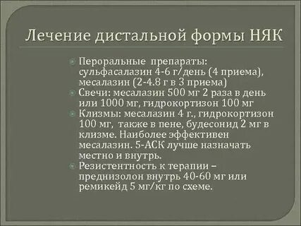 Колит лечение препараты отзывы