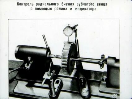 Контроль зубчатого зацепления