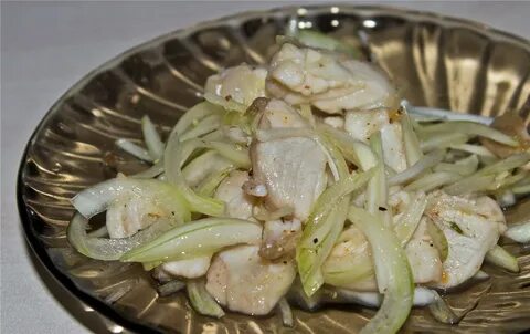 Хе из щуки с уксусом и луком