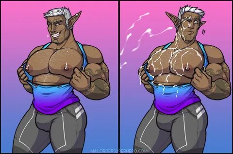Bara, Muscle, Man Boobs