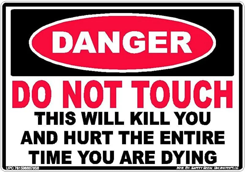 Do not touch my. Danger touch. stop danger. high voltage decal. waring stickers elecrtic device.