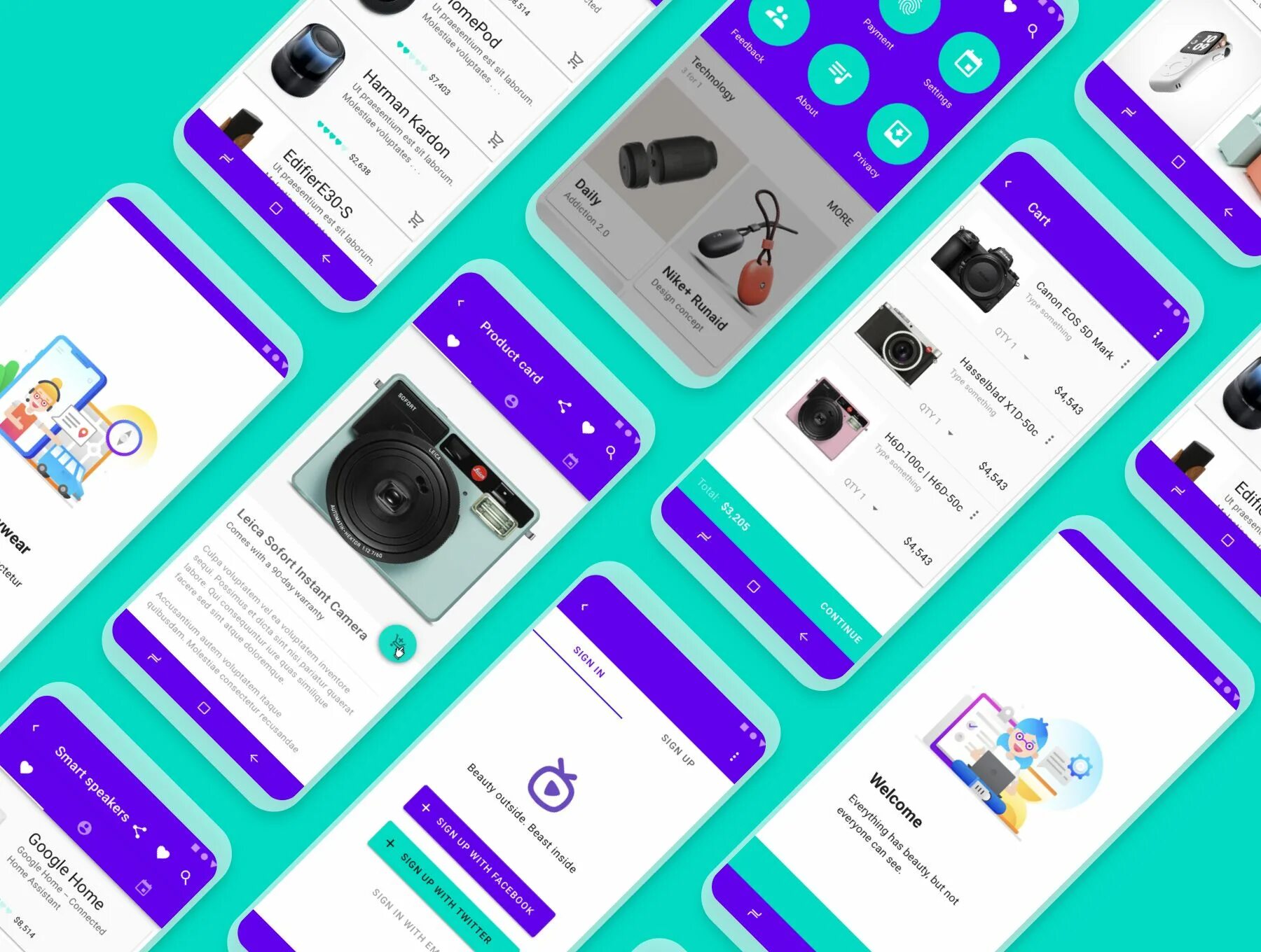 Items posting. UI Kit shop. UI Kit для Beauty. UI Kit mobile game. Shop UI mobile.