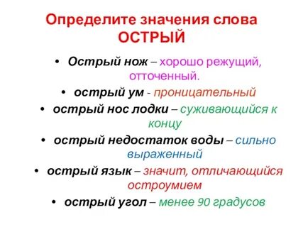 Что означает слово узнай