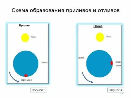 Приливы и отливы 6 класс