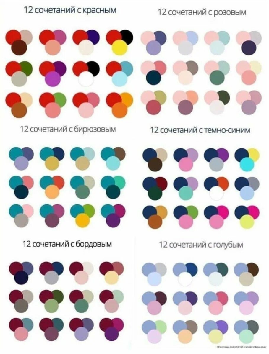 12 сочетаний