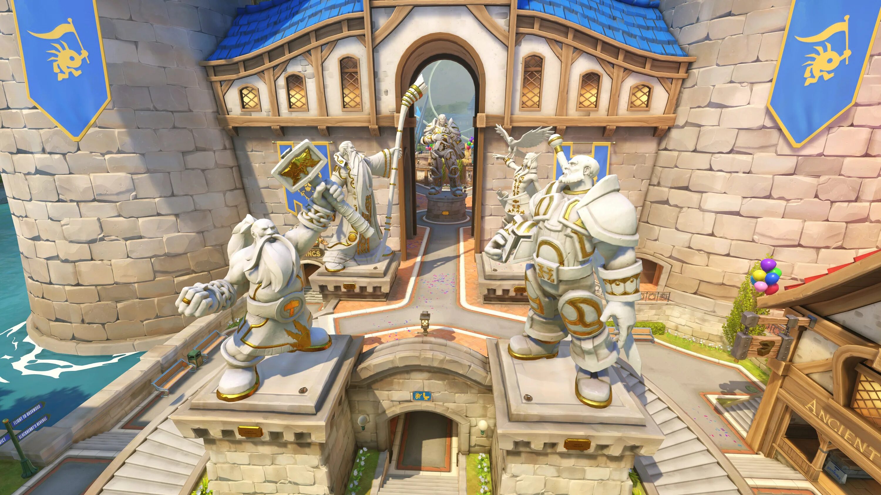 Близзард овервотч. Blizzard world overwatch. blizzard world карта. домики игр близард. овервотч карта близард.