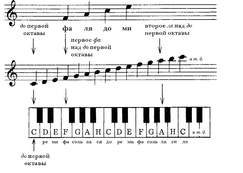 Гамма октавами. Как быстро выучить Ноты на синтезаторе. Изучение нот на пианино для начинающих. Расположение нот на нотном стане на синтезаторе. Как читать Ноты на пианино для начинающих.