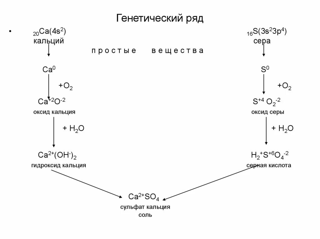 Вещества генетического ряда кальция. Генетический ряд металла кальция. Генетический ряд серы. Схема генетические ряды кальция. Схема генетического ряда металла