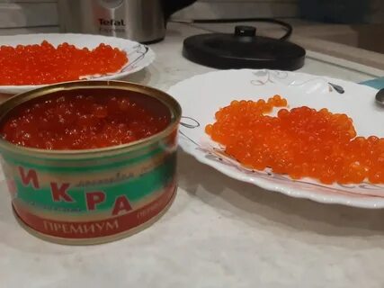 Икра чавычи или кеты