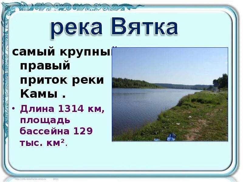 Бассейн реки кама на карте План описания реки кама