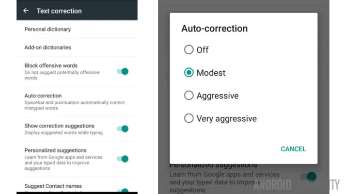 Correct text. Text correction.