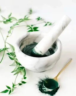 Домашняя маска со спирулиной для лица