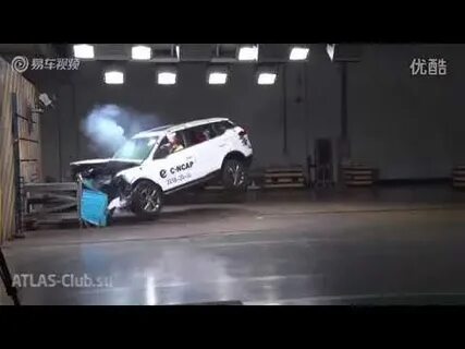 Geely atlas краш тест