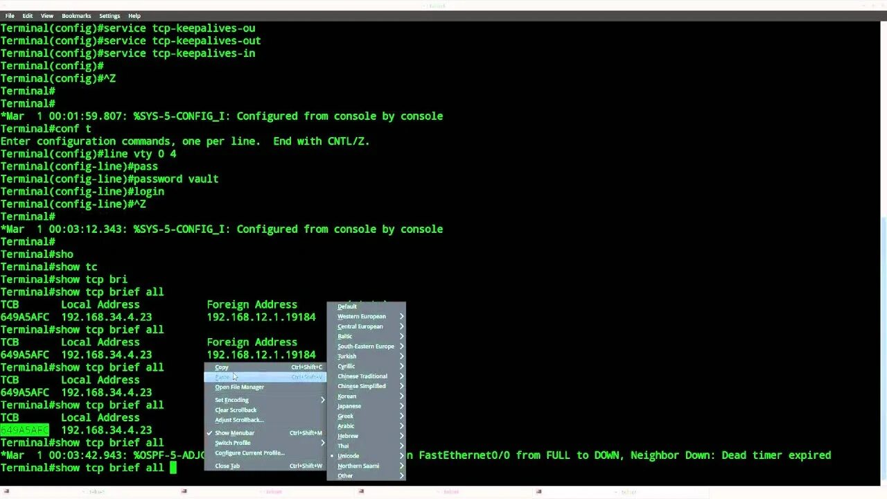 Tcp keepalive