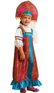 Русский костюм цветной