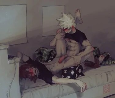 syblatortue, eijirou kirishima, katsuki bakugou, my hero academia, tagme, 2...