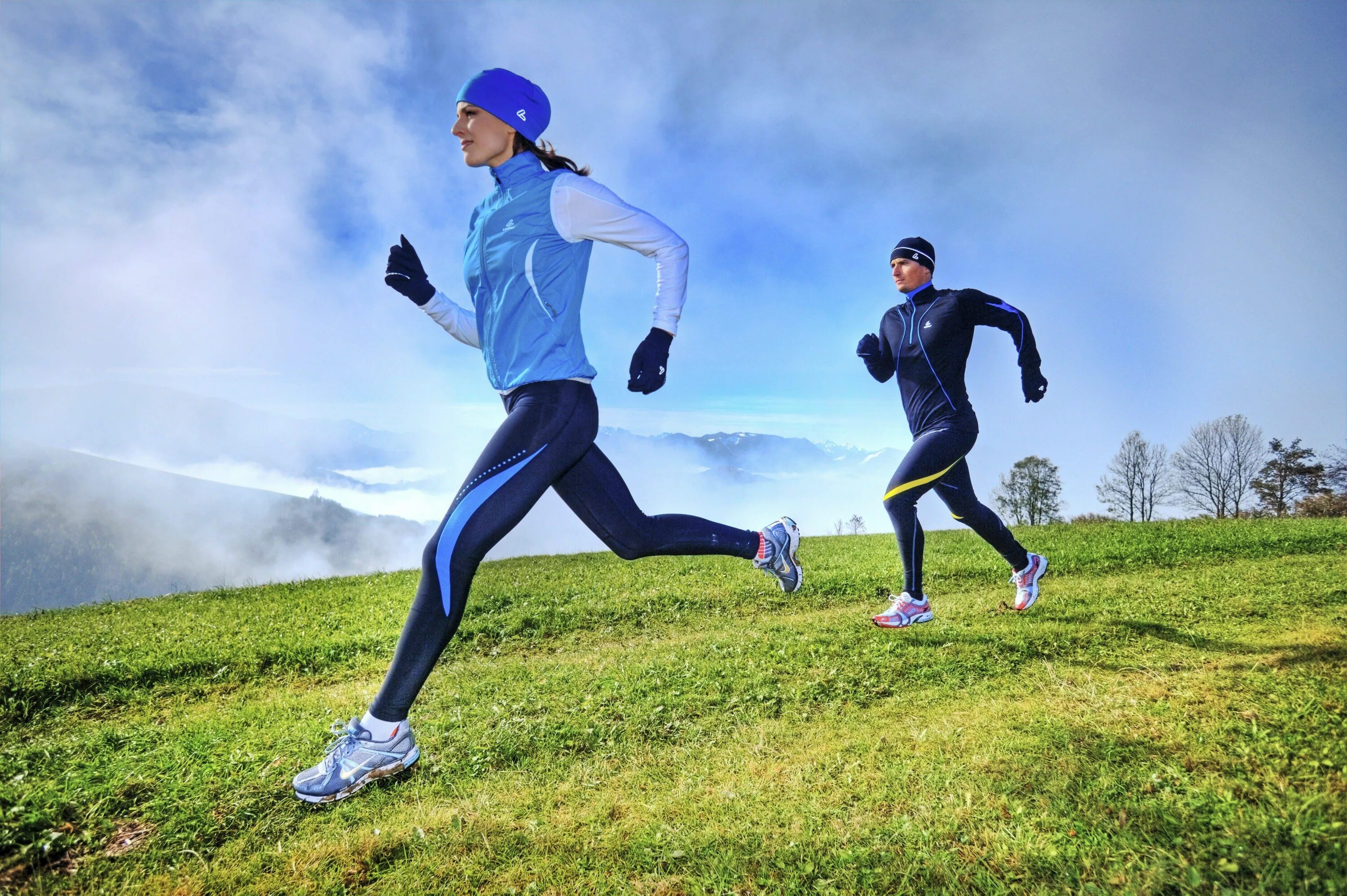 Run across. Run across