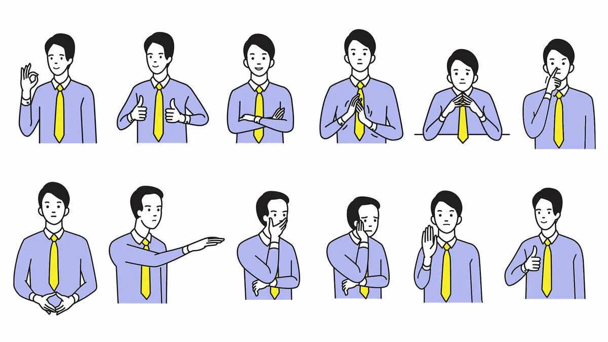 Gestures and expressions