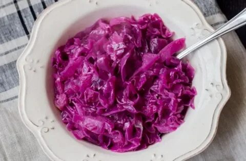 Красная капуста без уксуса