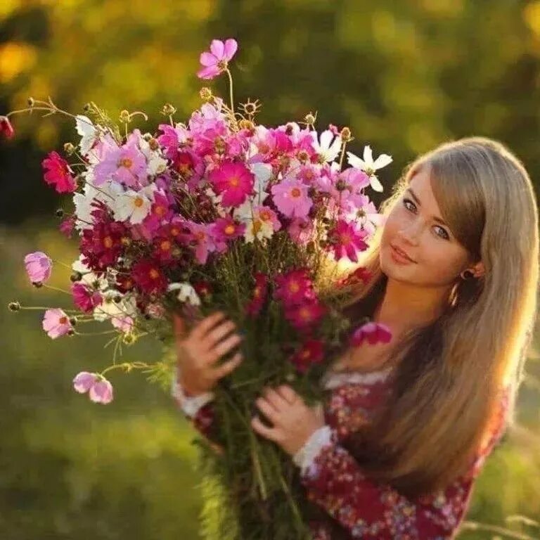 Больше счастья, улыбок и радости. Цветы на счастье. Просто живите и радуйтесь. Радость жизни в цветах.