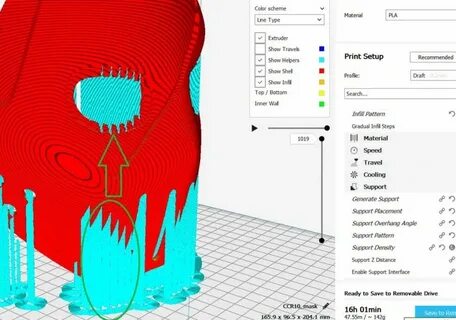 Custom supports