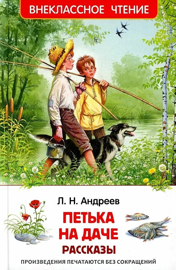 Г андреев произведения. Андреев л.н. "Петька на даче". Книга Петька на даче.