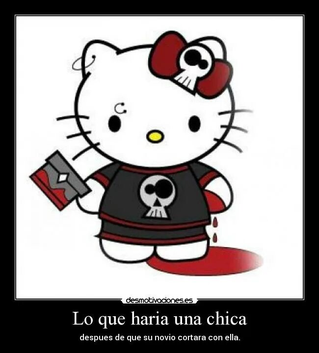 Goth kitty