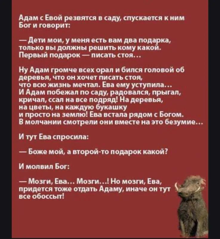 Анекдот про адама и еву. Шутки про адама и еву. Анекдот про адама и еву про мозги. Анекдот стоит очередь за огурцами. Анекдот про адама и еву и писать стоя.