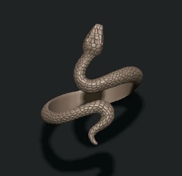 D snake. Змея 3д модель. Кольцо змейка STL. Кольцо змея STL. Змея 3д.